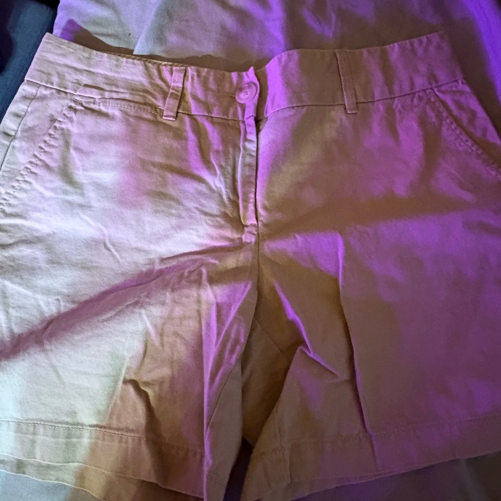 LOFT Women's Tan Bermuda Shorts